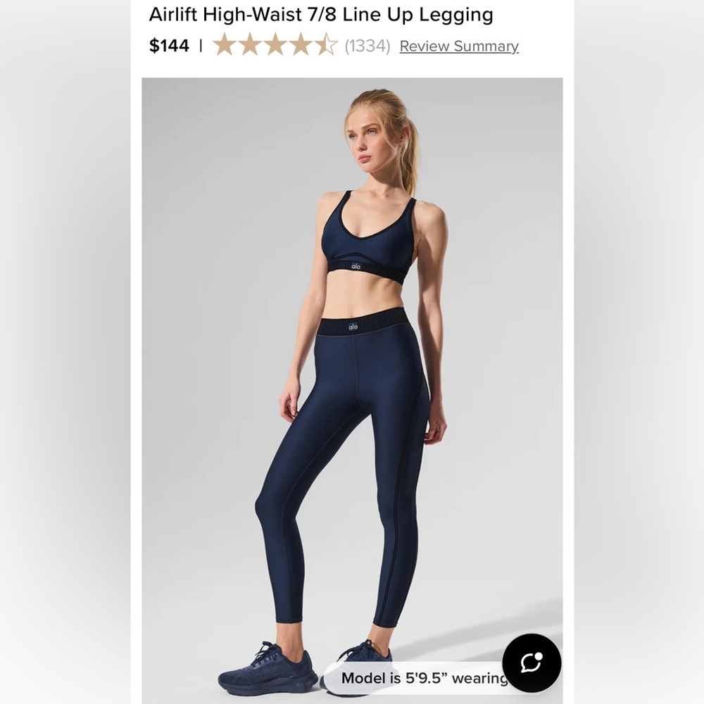 ALO Yoga Leggings - Blue